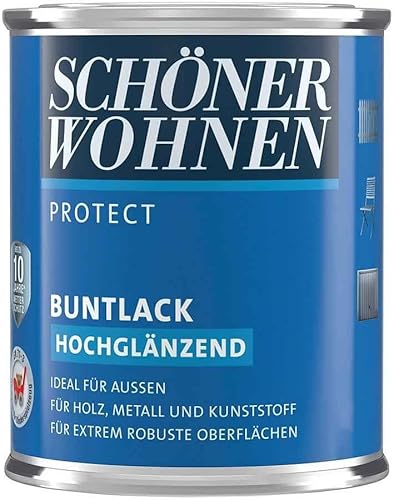 DurAcryl Buntlack Bordeauxviolett 375 ml RAL 4004 Glänzend Schöner Wohnen von Schöner Wohnen
