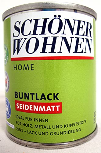 DurAcryl Buntlack Schwarz 125 ml RAL 9900 Seidenmatt Schöner Wohnen von Schöner Wohnen