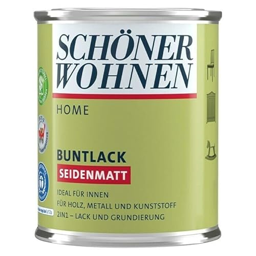 DurAcryl Buntlack Schwarz 375 ml RAL 9900 Seidenmatt Schöner Wohnen von Schöner Wohnen
