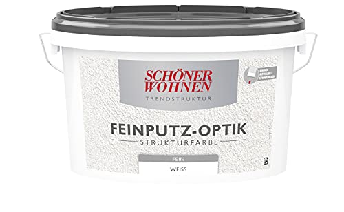 Feinputz-Optik Strukturfarbe fein 16 kg Schöner Wohnen von Schöner Wohnen