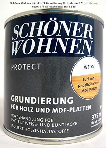 MDF-Grund Profidur Weiss 375 ml Vorlack Schöner Wohnen von Schöner Wohnen