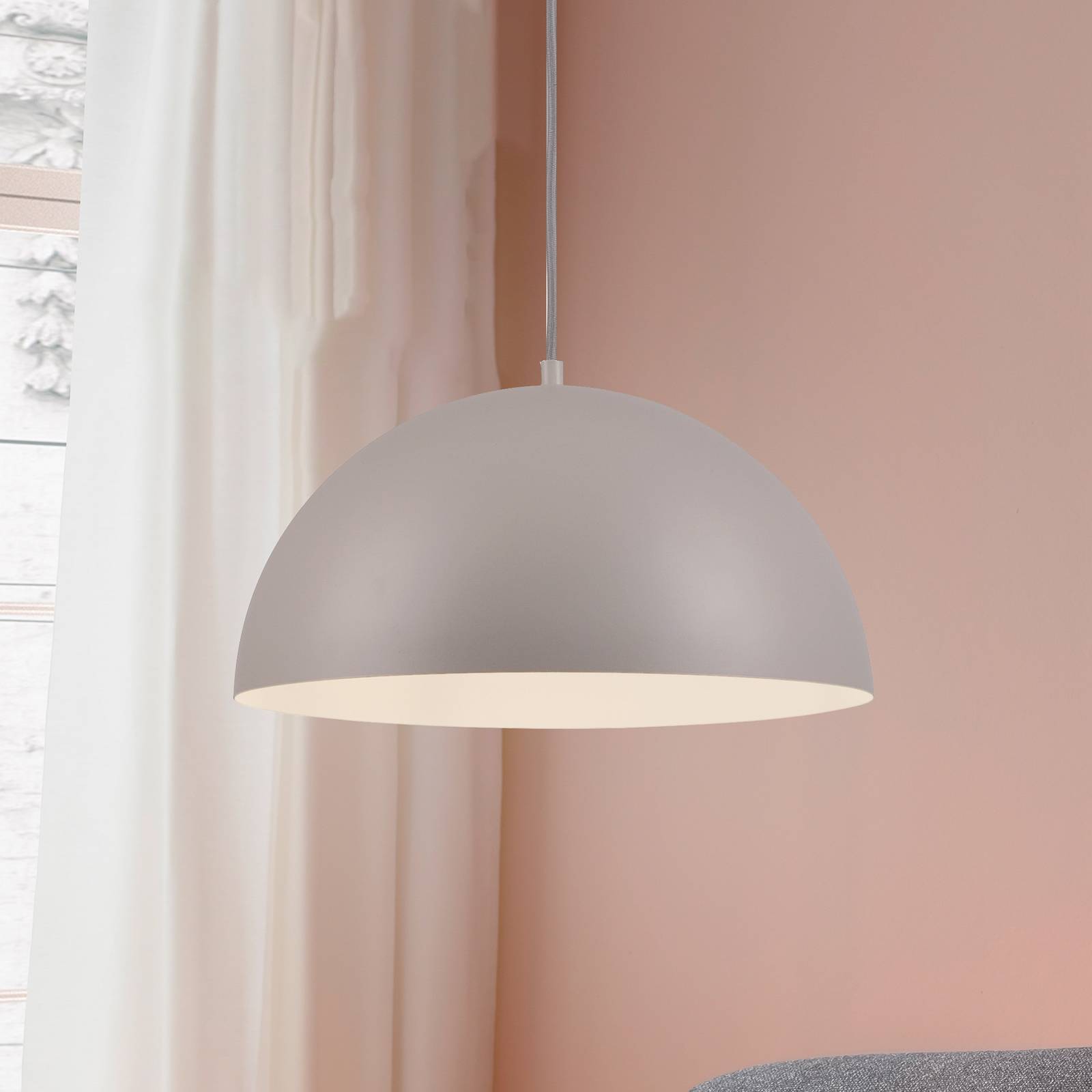 SCHÖNER WOHNEN Hängeleuchte Ali Sandbrise, Eisen, Ø 38cm E27 SCHÖNER WOHNEN Hängeleuchte Ali Sandbrise, Eisen, Ø 38cm E27 von Schöner Wohnen