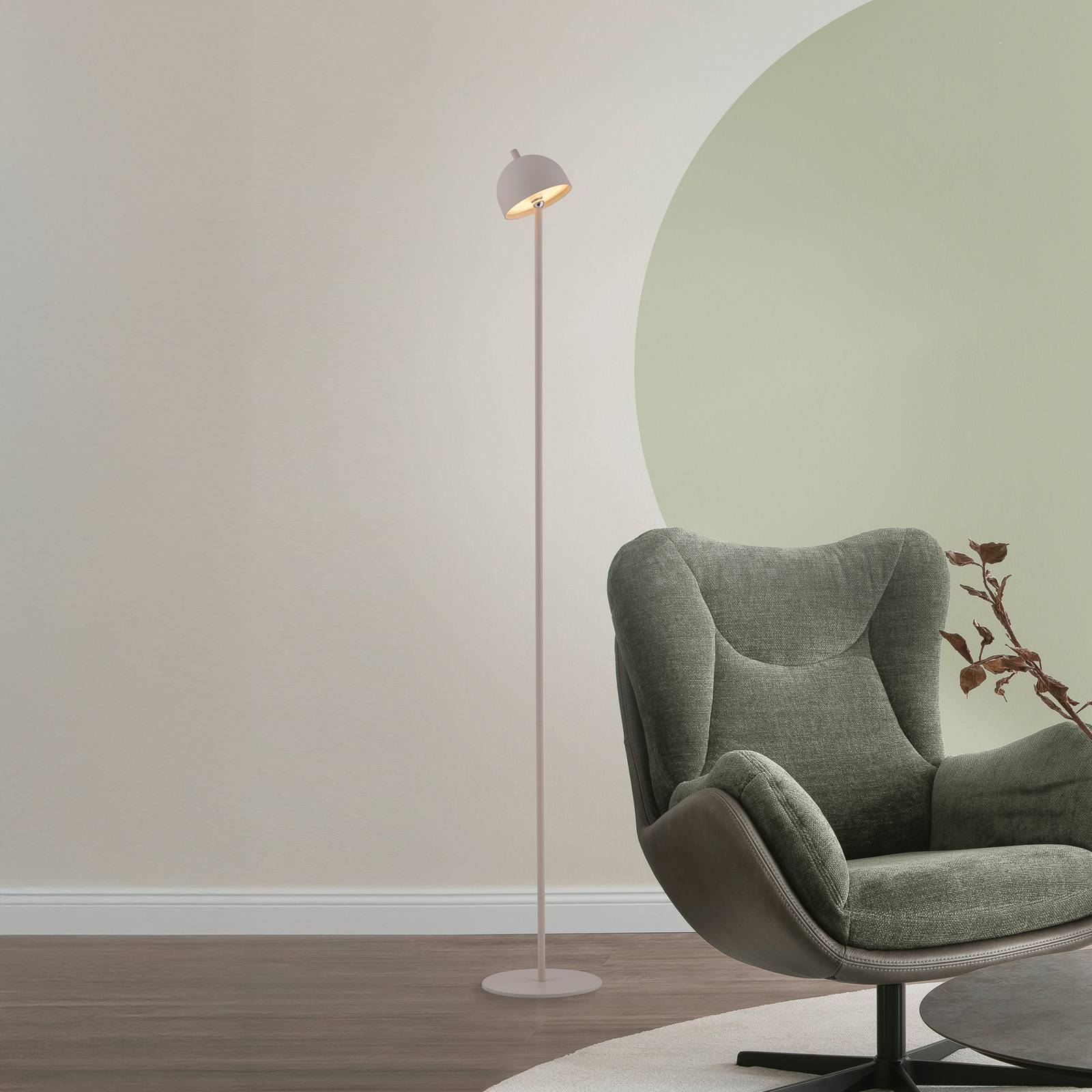 SCHÖNER WOHNEN LED-Akku-Stehlampe Bellies, sandbrise, IP54 SCHÖNER WOHNEN LED-Akku-Stehlampe Bellies, sandbrise, IP54 von Schöner Wohnen