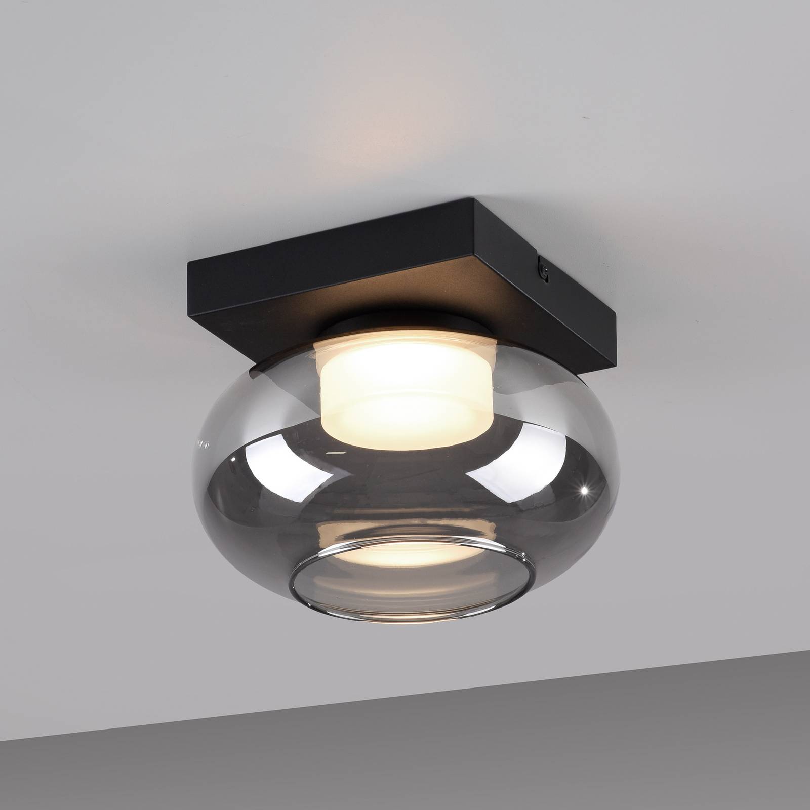 SCHÖNER WOHNEN LED-Deckenleuchte Sia, rauchgrau 3.000 K SCHÖNER WOHNEN LED-Deckenleuchte Sia, rauchgrau 3.000 K von Schöner Wohnen