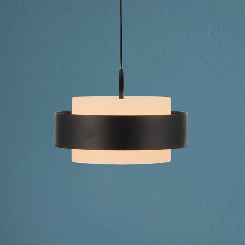 SCHÖNER WOHNEN LED-Hängelampe Elmo, schwarz, 1-fl., 3000 K von Schöner Wohnen