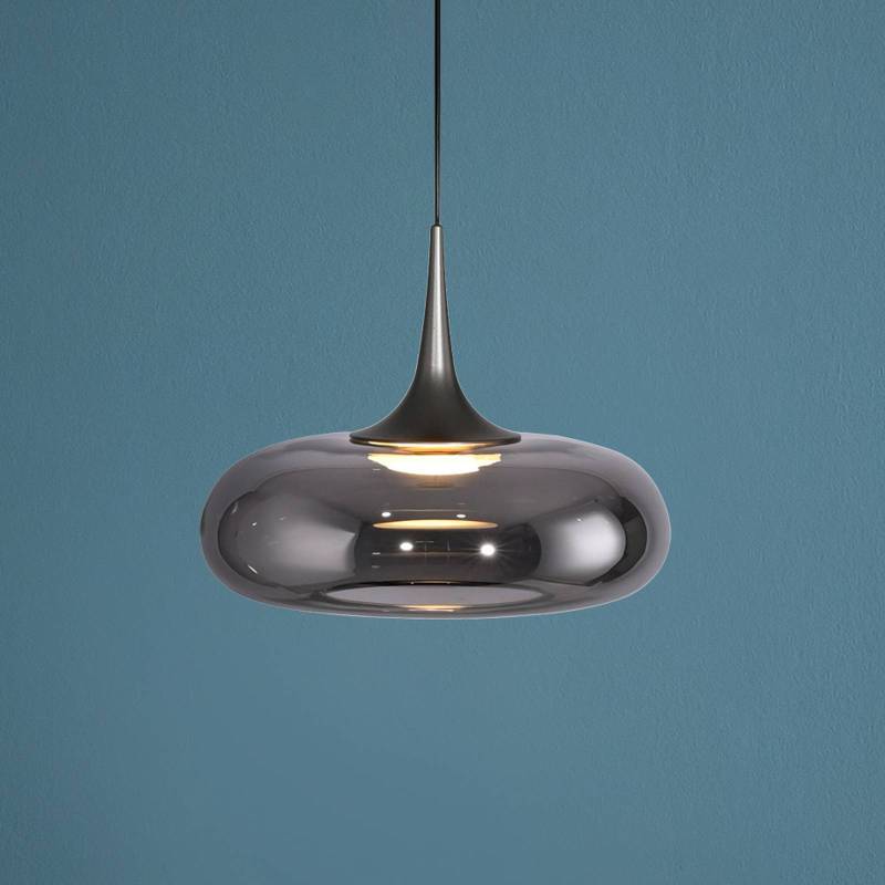 SCHÖNER WOHNEN LED-Hängelampe Posh 1-fl., Rauchglas, 3.000 K SCHÖNER WOHNEN LED-Hängelampe Posh 1-fl., Rauchglas, 3.000 K von Schöner Wohnen