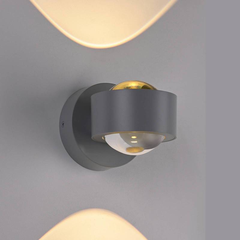 SCHÖNER WOHNEN LED-Wandlampe Chia, silber, 3.000 K, up/down SCHÖNER WOHNEN LED-Wandlampe Chia, silber, 3.000 K, up/down von Schöner Wohnen