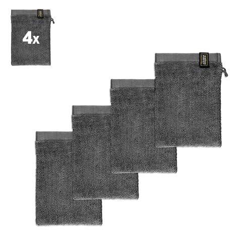 Schöner Wohnen 4er Set Waschhandschuh Sense Farbe anthrazit Größe 16x21 Schöner Wohnen 4er Set Waschhandschuh Sense Farbe anthrazit Größe 16x21 von Schöner Wohnen