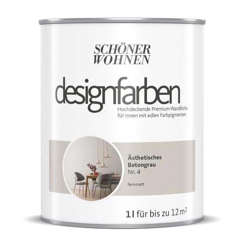 Schöner Wohnen Designfarbe Ästhetisches Betongrau Schöner Wohnen Designfarbe Ästhetisches Betongrau von Schöner Wohnen