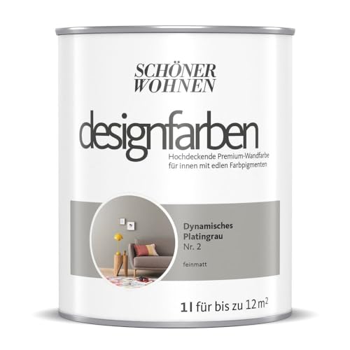 Schöner Wohnen Designfarbe Dynamisches Platingrau von Schöner Wohnen