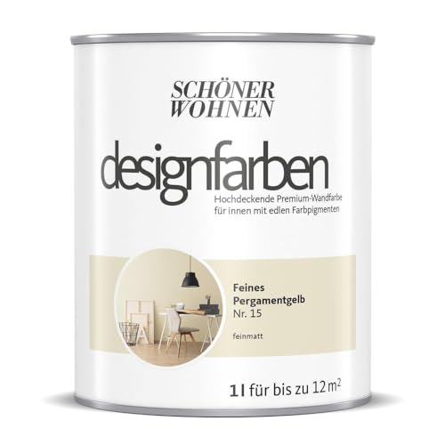 Schöner Wohnen Designfarbe Feines Pergamentgelb von Schöner Wohnen