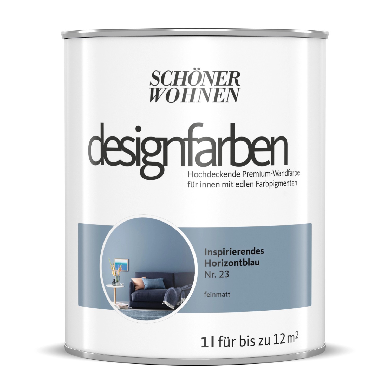 Schöner Wohnen Designfarben Inspiriertes Horizontblau 1 l Schöner Wohnen Designfarben Inspiriertes Horizontblau 1 l von Schöner Wohnen