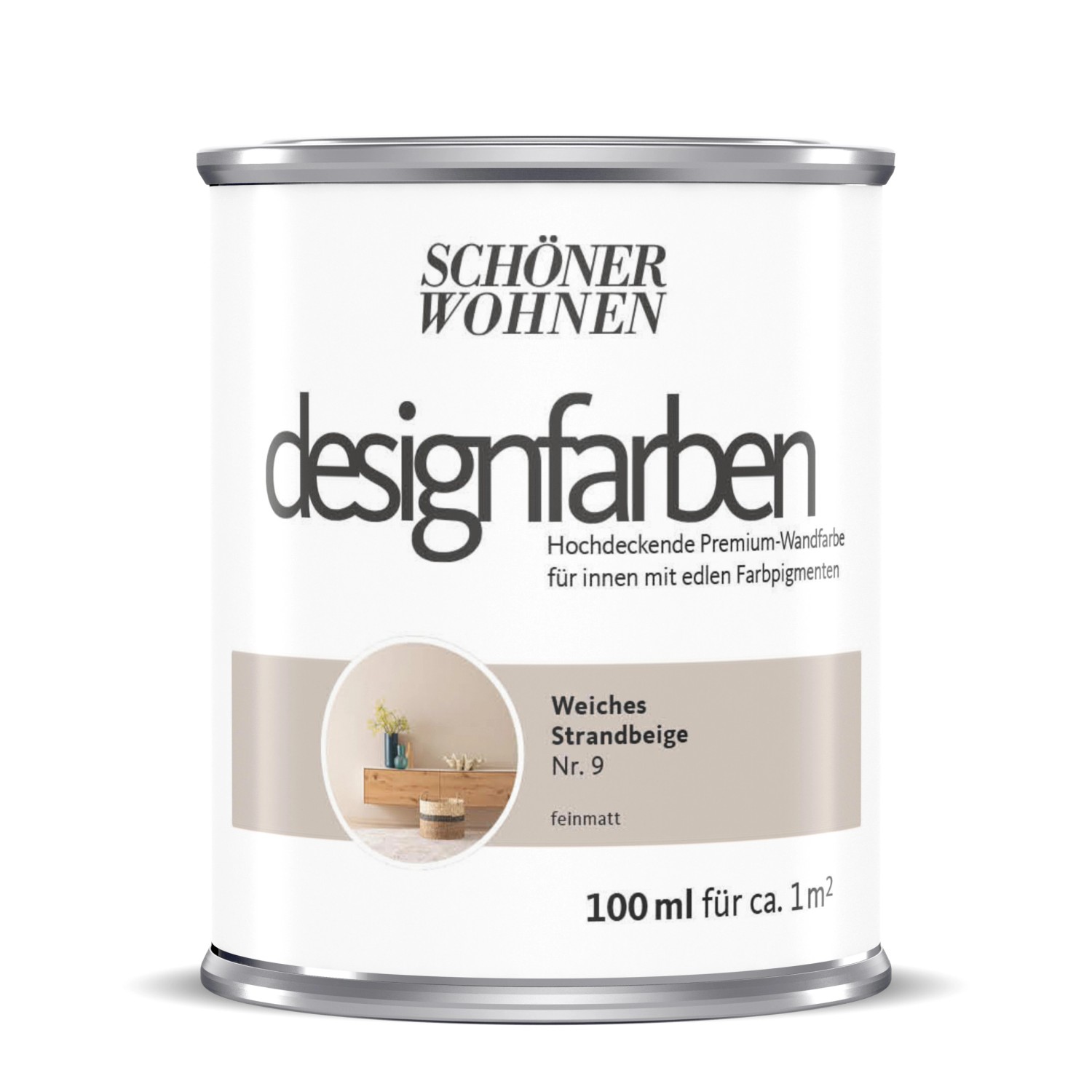 Schöner Wohnen Designfarben Weiches Strandbeige 100 ml Schöner Wohnen Designfarben Weiches Strandbeige 100 ml von Schöner Wohnen