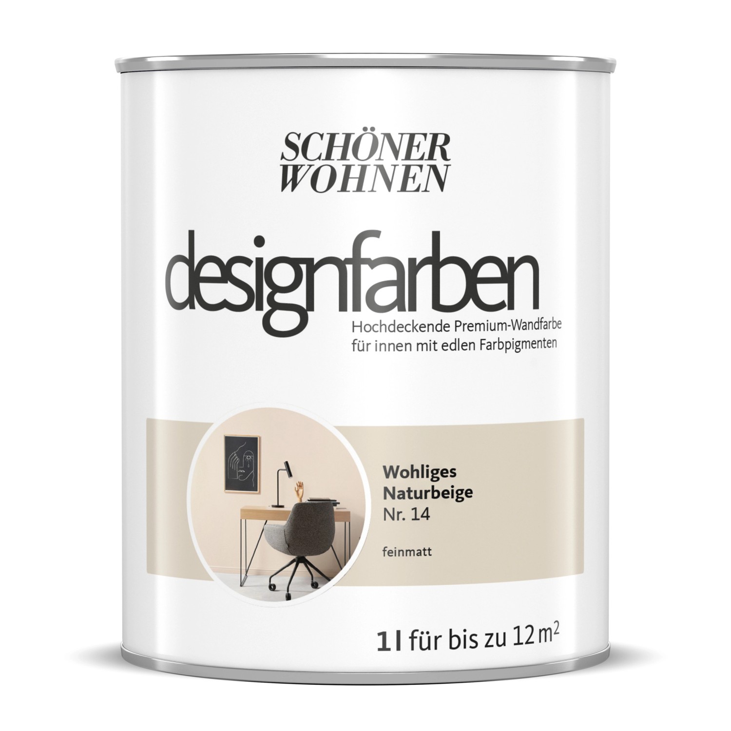 Schöner Wohnen Designfarben Wohliges Naturbeige 1 l Schöner Wohnen Designfarben Wohliges Naturbeige 1 l von Schöner Wohnen