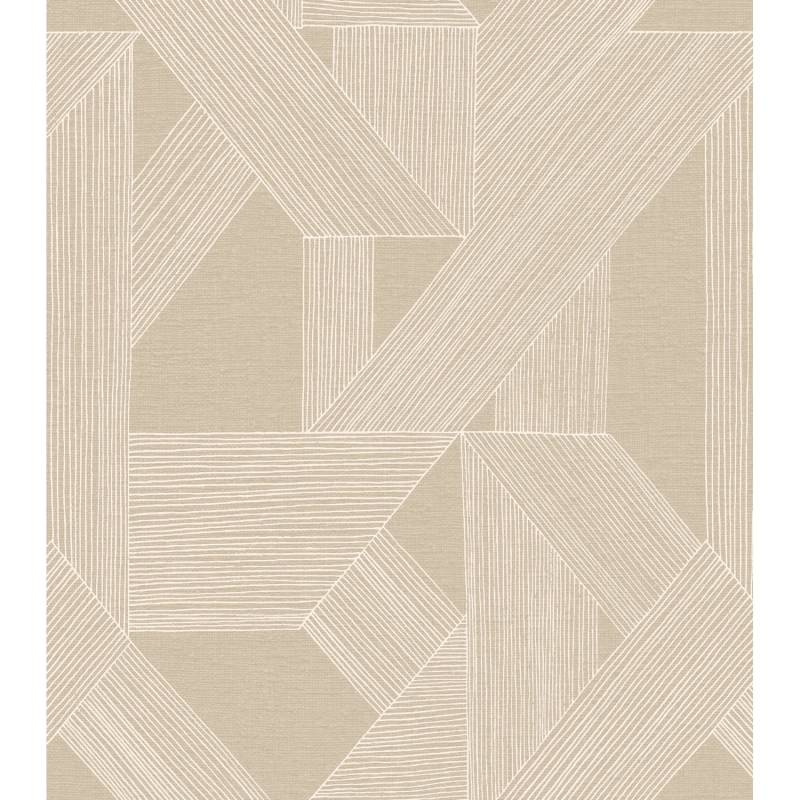 Schöner Wohnen Digitaltapete Grafik 3 m x 2,65 m Hellbeige von Schöner Wohnen
