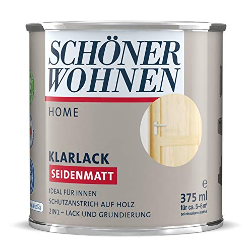 Schöner Wohnen DurAcryl Klarlack Seidenmatt 375 ml von Schöner Wohnen