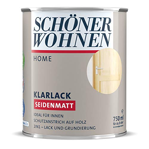 Schöner Wohnen DurAcryl Klarlack Seidenmatt 0,75 ml von Schöner Wohnen