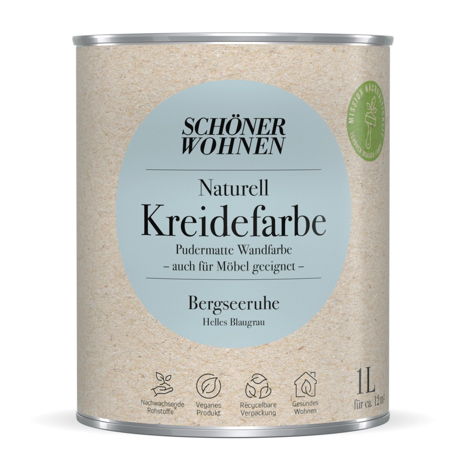 Schöner Wohnen Kreidefarbe Naturell Bergseeruhe 1 l Schöner Wohnen Kreidefarbe Naturell Bergseeruhe 1 l von Schöner Wohnen