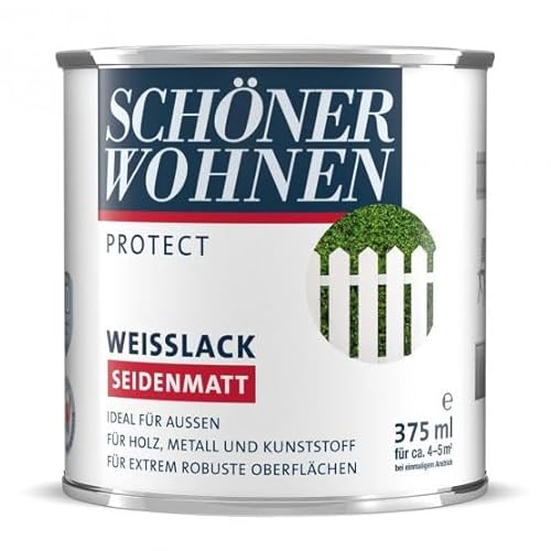 Schöner Wohnen ProfiDur Weißlack seidenmatt 375 ml von Schöner Wohnen