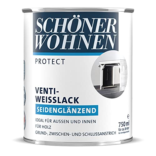 Schöner Wohnen Profidur Venti Weißlack Seidenglänzend 750 ml Neu von Schöner Wohnen