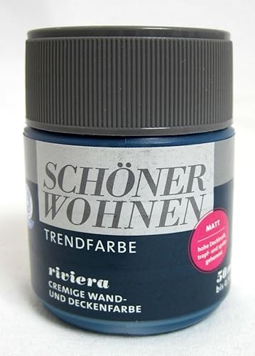 Schöner Wohnen Trendfarbe 5524 Riviera matt 50 ml Tester für 0,5m² von Schöner Wohnen