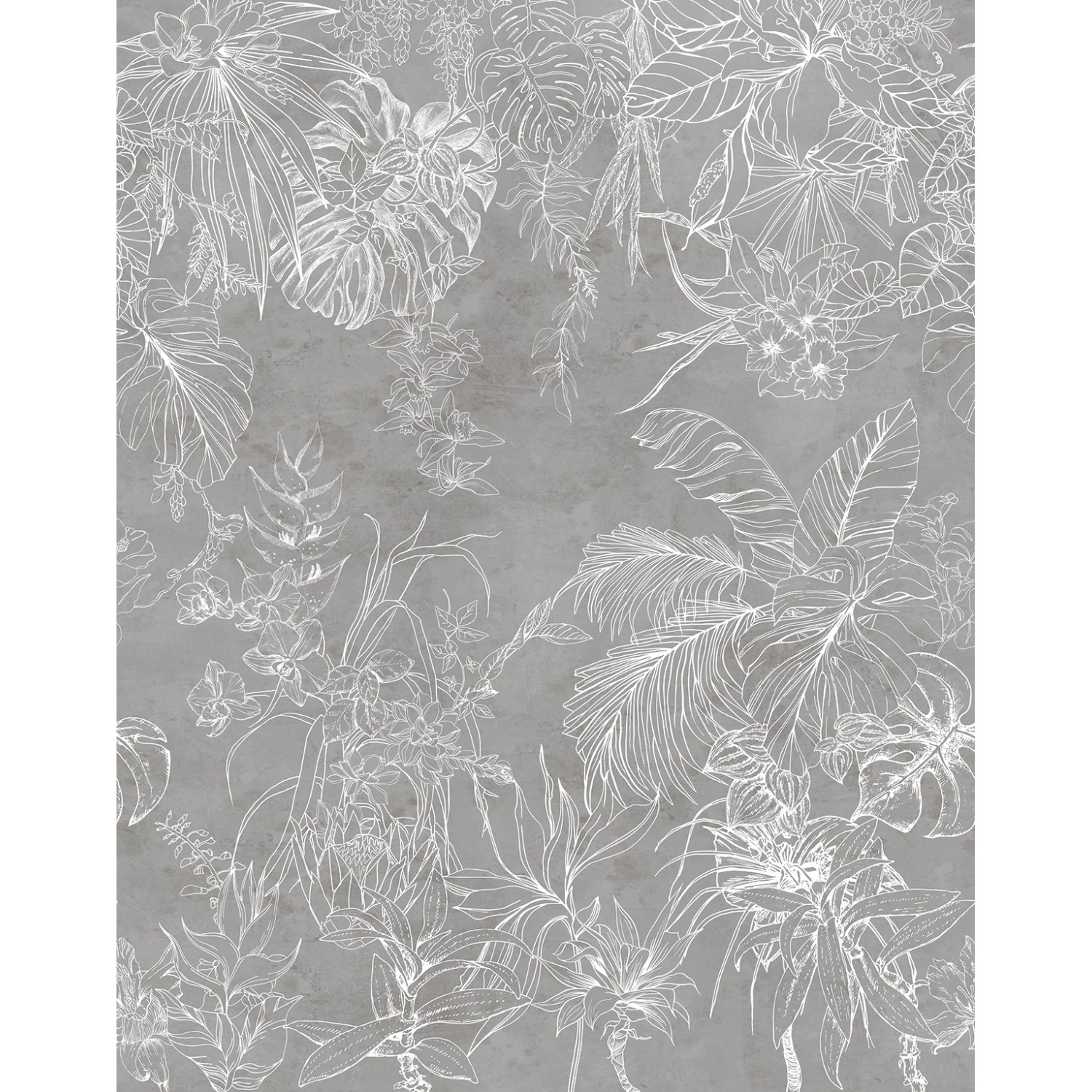 Schöner Wohnen Vliestapete 2 DD Floral Braun-Weiß 270 x 212 cm FSC® von Schöner Wohnen Kollektion