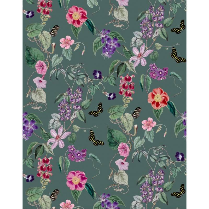 Schöner Wohnen Vliestapete New Delight Floral Dunkelgrün 270 x 212 cm FSC® von Schöner Wohnen Kollektion