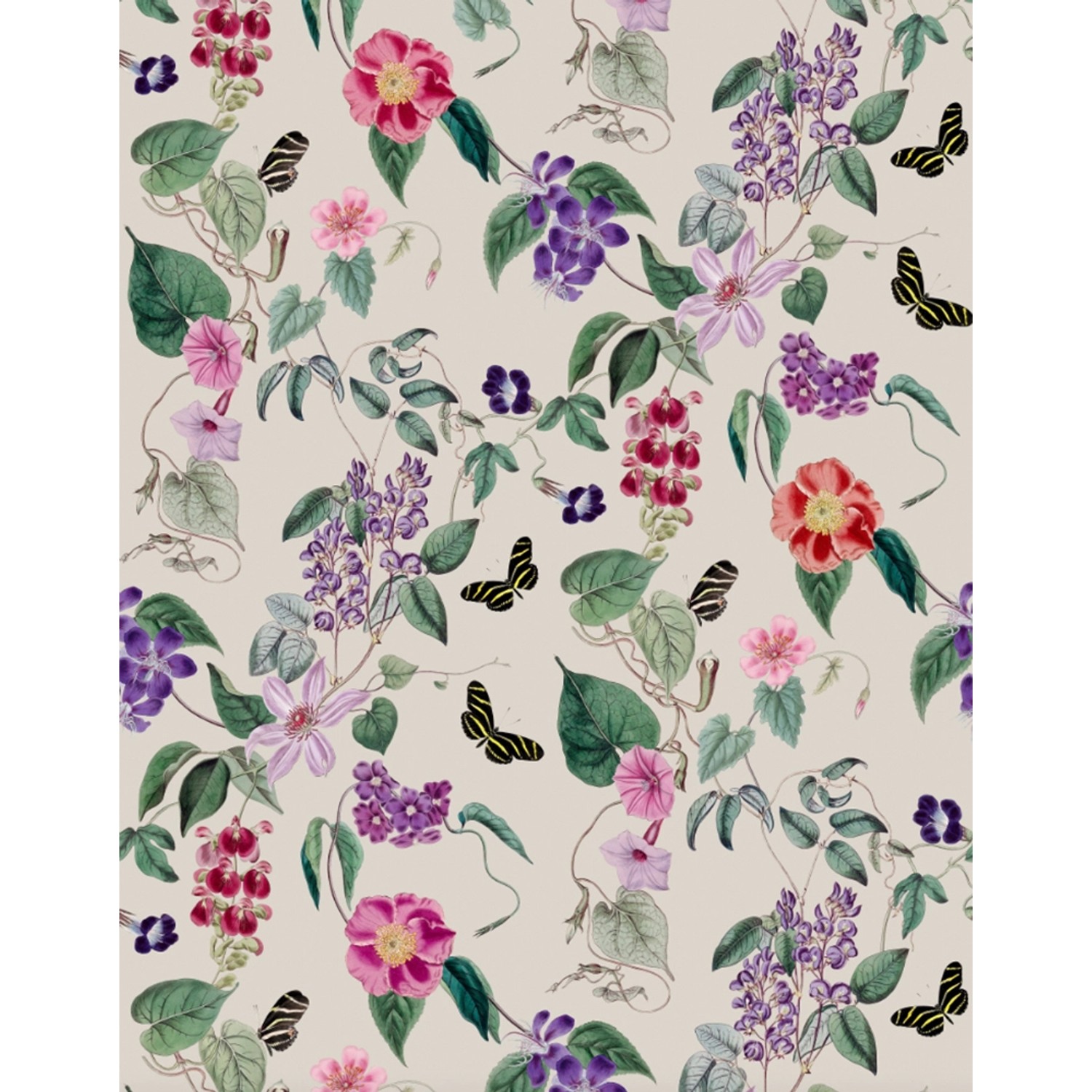 Schöner Wohnen Vliestapete New Delight Floral Grau-Grün 340 x 265 cm FSC® von Schöner Wohnen Kollektion