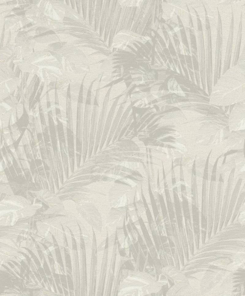 Schöner Wohnen Vliestapete Schattenblatt beige salbei 10,05 x 0,53 m von Schöner Wohnen