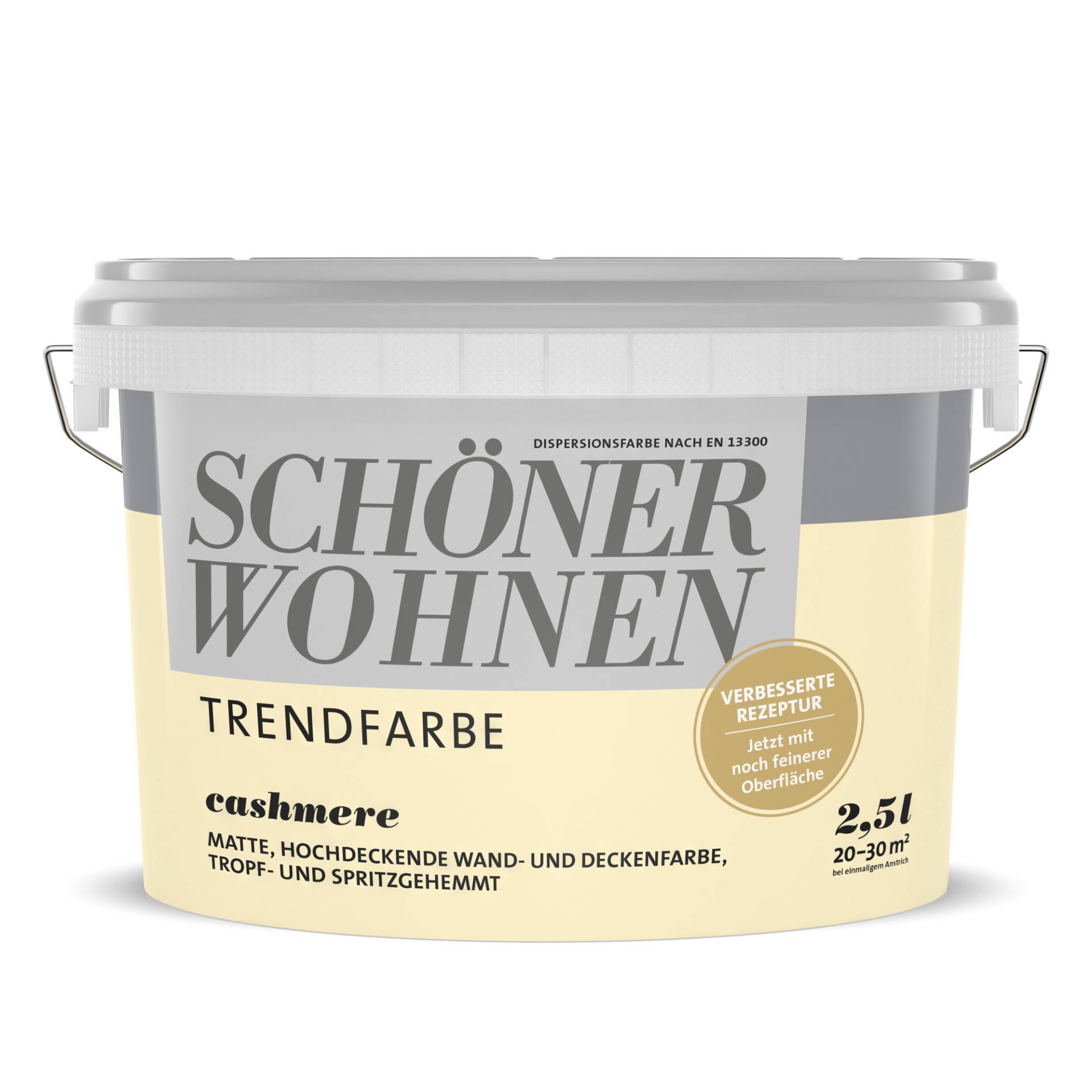 Schöner Wohnen Farbe Trendfarbe 'Cashmere' beige matt 2,5 l von Schöner Wohnen Farbe