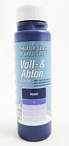 Voll- und Abtönfarbe Violett 125 ml von Schöner Wohnen