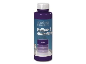 Voll- und Abtönfarbe 250ml violett von Schöner Wohnen
