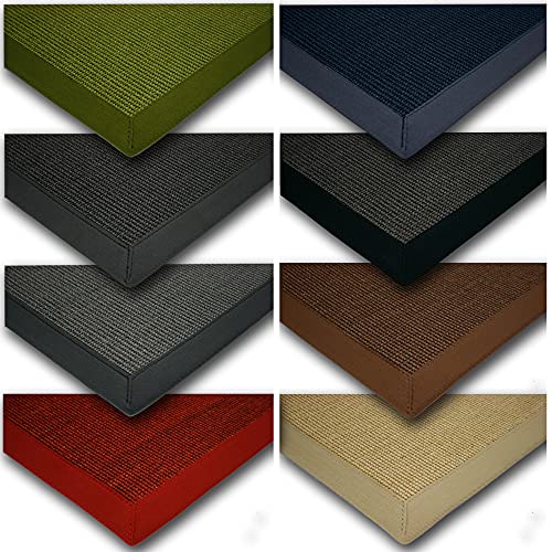 Sisal Teppich Astra Manaus mit 5cm Baumwollbordüre Tabak 55/61 200x290cm Sisal Teppich Astra Manaus mit 5cm Baumwollbordüre Tabak 55/61 200x290cm von SchönesWohnen