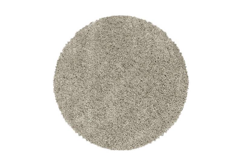 SchönesWohnen24 Hochflor-Teppich Hochflor Teppich SYDNEY Natur von SchönesWohnen24