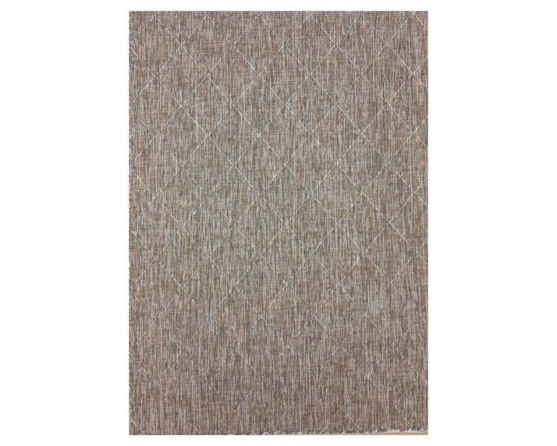 SchönesWohnen24 Outdoorteppich ZAGORA Beige von SchönesWohnen24