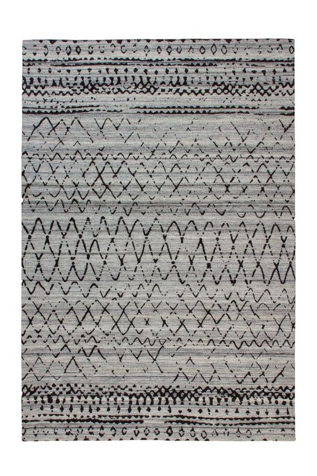 SchönesWohnen24 Teppich Teppich SchoenesWohnen24 Phoenix 113 Natur / Grau 120cm x 170cm von SchönesWohnen24