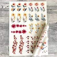 Kerzenfolie Herbstblumen, A4, Bunt, Kerzentattoo, Wasserschiebefolie, Kerzensticker, Herbst, Herbstlich, Kerzen Beschriften -Weitere Im Shop Kerzenfolie Herbstblumen, A4, Bunt, Kerzentattoo, Wasserschiebefolie, Kerzensticker, Herbst, Herbstlich, Kerzen Beschriften -Weitere Im Shop von SchoenigkeitenShop