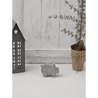 Holzschweincheneukalyptusgrünhandmade Holzschweincheneukalyptusgrünhandmade von Schoenstoff