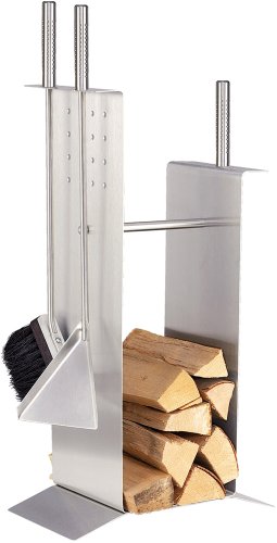Schössmetall Kamingarnitur 3-TLG. Edelstahl, Sherpa 04570290 von Schössmetall