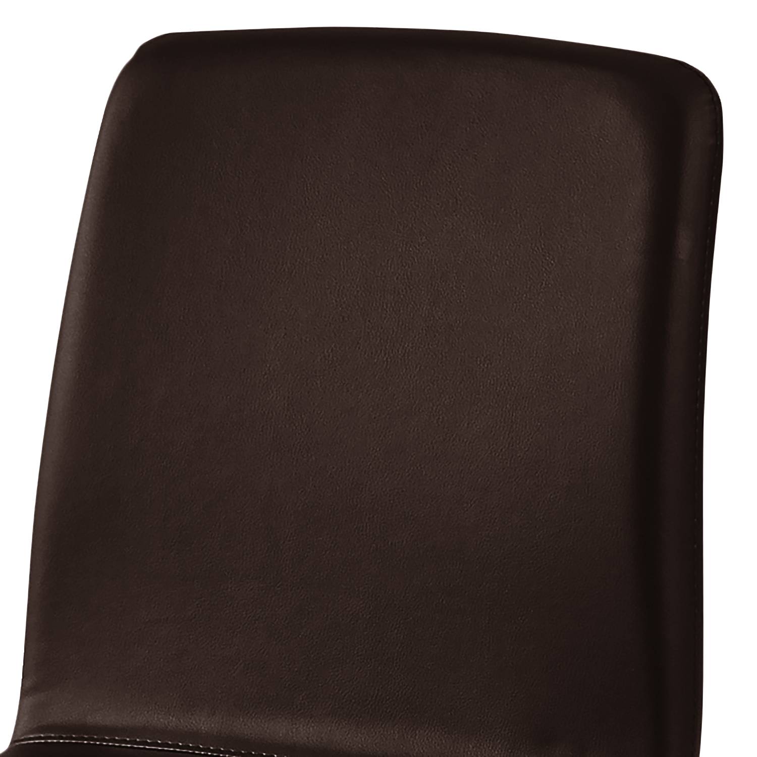 home24 Esszimmerstuhl Karla I 2er-Set 48 x 92 x 56cm Braun/Dunkelbraun von home24