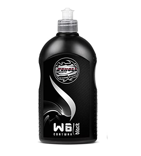 Scholl Concepts | Langzeit Auto Versiegelung 500ml | W6 Black Coatwax | Premium Lackversiegelung | Wax mit Tiefenglanz und Wasserabperleffekt | Made in Germany So sollen die Titeländerungen sein von Scholl Concepts