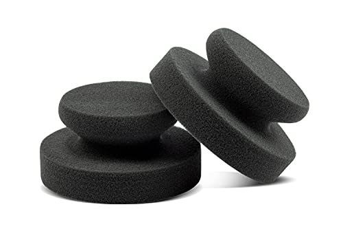 SCHOLL Concepts HandPuck | Schwarz | 100mm Durchmesser | 3 Stück von Scholl Concepts