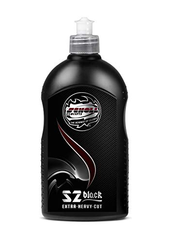 Scholl Concepts – Kraftvolle Polierpaste - S2 BLACK Extra-Heavy-Cut 500g für Fahrzeugaufbereiter - Schleifpolitur zum Entfernen tiefer Kratzer – Hochleistungs Auto Politur - Made in Germany von Scholl Concepts