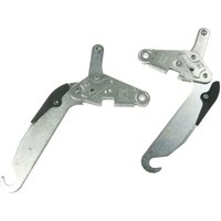 Ersatzteil - Scharnier-Set (rechts und links), original - - ARISTON HOTPOINT, SCHOLTES, INDESIT, CREDA von Scholtes