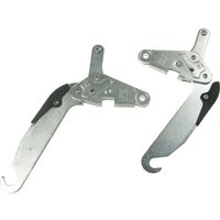 Ersatzteil - Scharnier-Set (rechts und links), original - - ARISTON HOTPOINT, SCHOLTES, INDESIT, CREDA von Scholtes