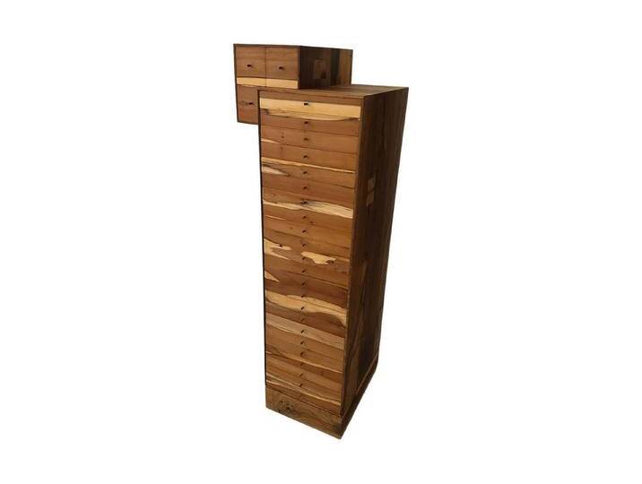 Scholtissek Sideboard Kommode Kunstobjekt Korpus Altholz von Scholtissek