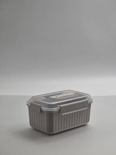 schone Gerippter Frischhaltedose mit Clip-Verschluss, 960 ml Fassungsvermögen, luftdichter Deckel mit Lüftungsschlitz, gefriergeeignet, mikrowellen- und spülmaschinenfest, BPA-frei, natürlich schone Gerippter Frischhaltedose mit Clip-Verschluss, 960 ml Fassungsvermögen, luftdichter Deckel mit Lüftungsschlitz, gefriergeeignet, mikrowellen- und spülmaschinenfest, BPA-frei, natürlich von Schone