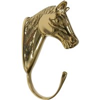 15 cm Großer Pferdekopfhaken Aus Messing von SchoonerBayCo