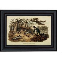 Fasanenjagd Farbdruck, Antiker Stil, Englisch, Cabine, Cottage, Galeriewand, Wandkunst, Dekor Fasanenjagd Farbdruck, Antiker Stil, Englisch, Cabine, Cottage, Galeriewand, Wandkunst, Dekor von SchoonerBayCo