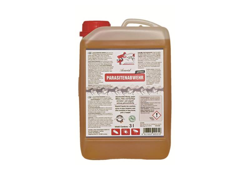 Schopf Riders Insektenspray Acarid Parasitenabwehr 3 Liter, 3 l, 3000 ml von Schopf Riders